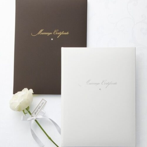 結婚証明書シャイニー　結婚誓約書